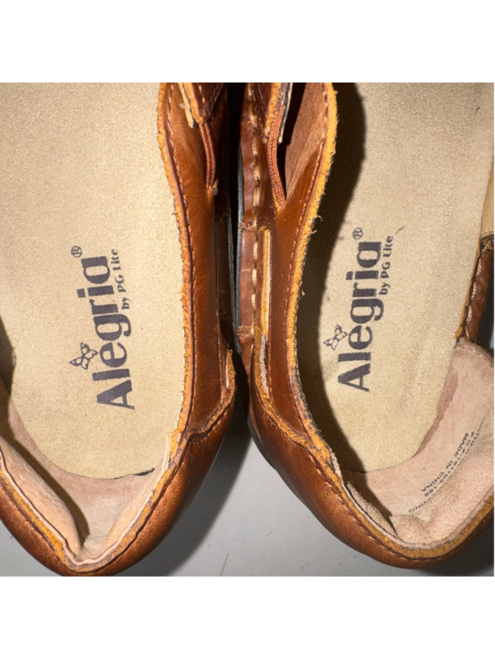 Alegria Pesca Fishermans Sandals in Cognac Leather Casual Comfort Size 10.5-11 - Picture 5 of 8